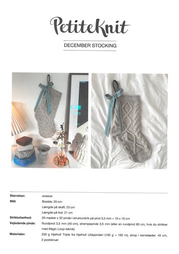 December Stocking